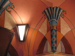 Art Deco mural by David Kinker